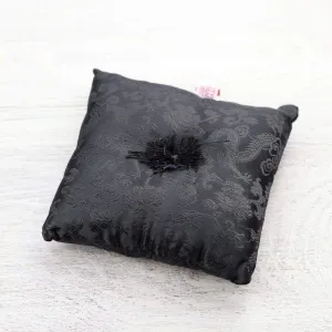 Black Singing Bowl Pillow