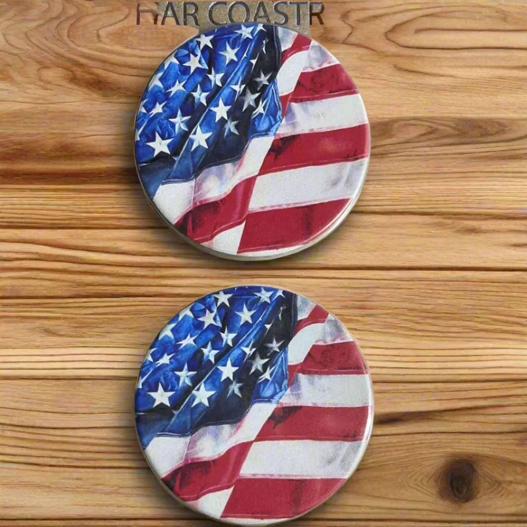 Ceramic Car Coasters