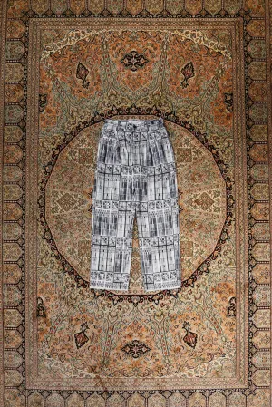 Children of the discordance PERSONAL DATA PRINT TROUSERS B (STAINED GLASS)