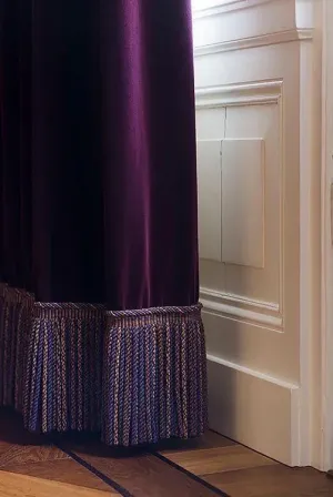 CORTINA SATIN PURPLE CURTAINS