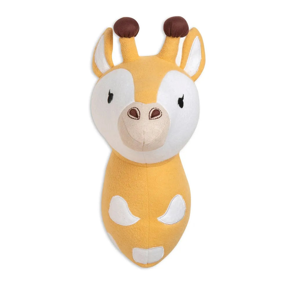 Crane Baby Giraffe Plush Head Wall Dcor