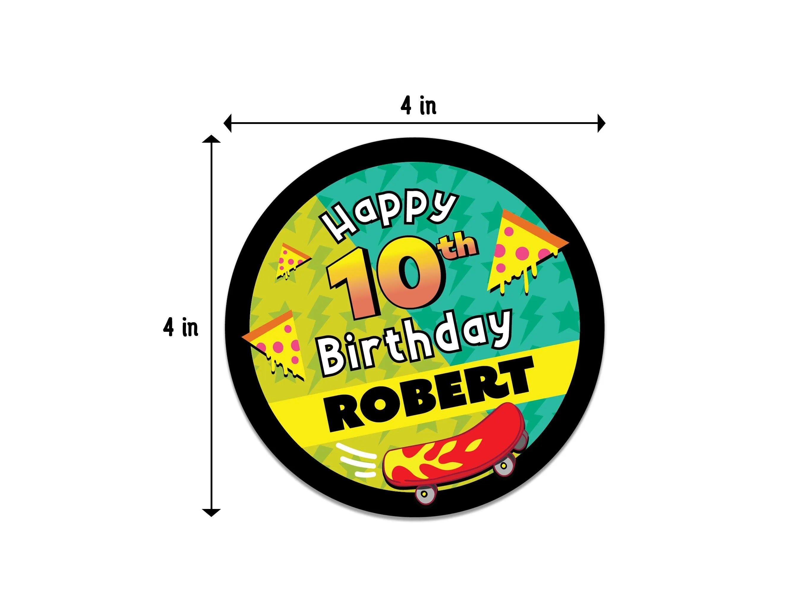 Custom Kid's Birthday Party Coasters