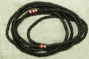 Dark Brown Seed Beads, 12º