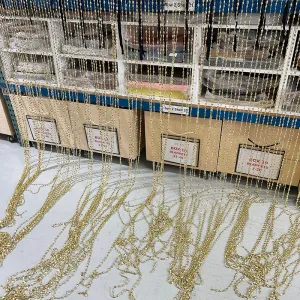Gold Bead Curtain