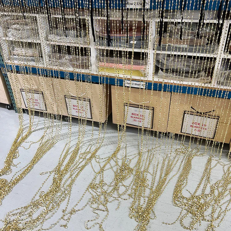 Gold Bead Curtain