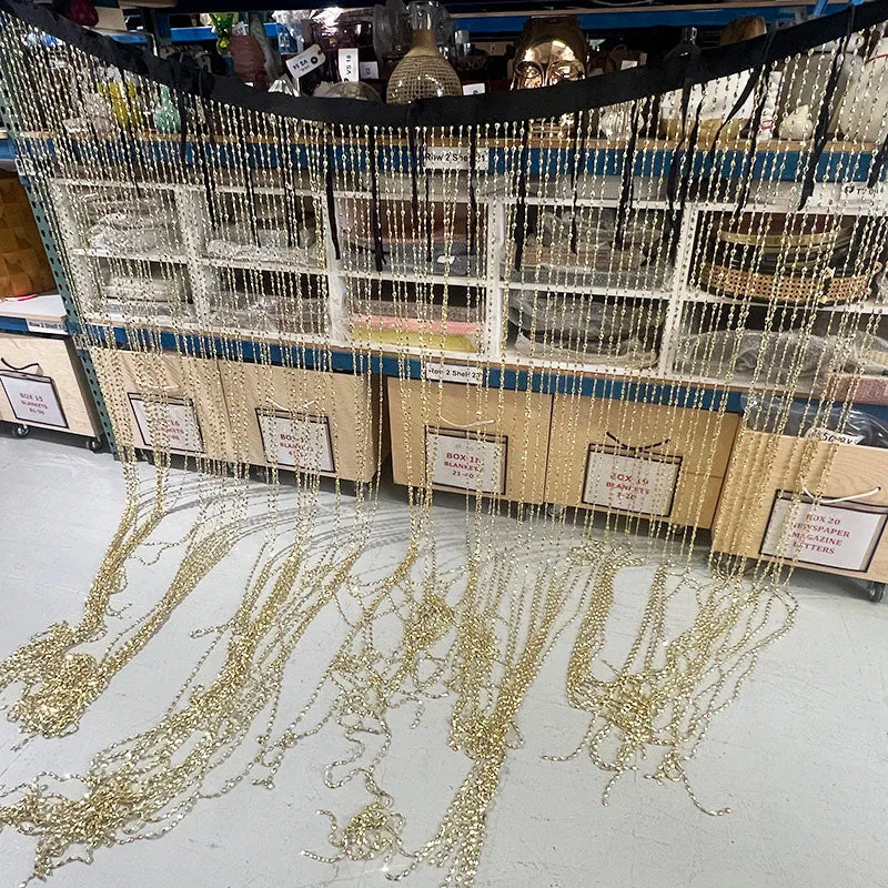 Gold Bead Curtain