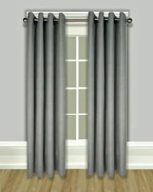 Grasscloth Lined Grommet Top Panel