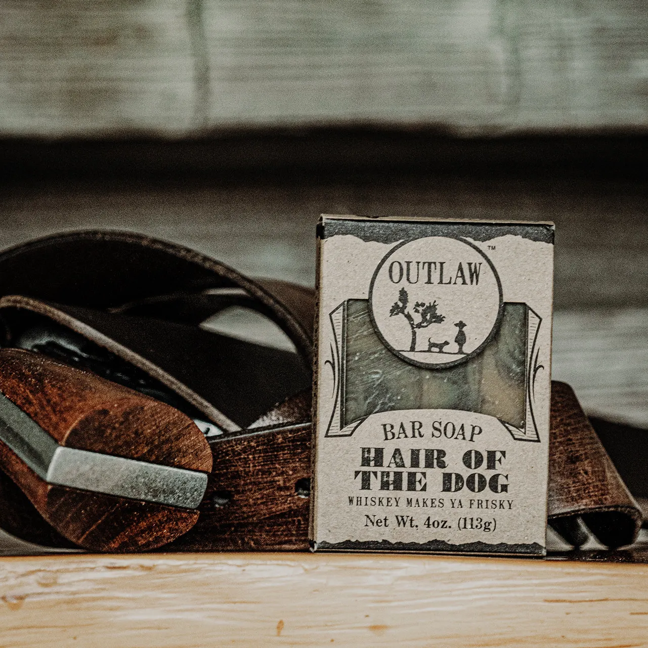 Hair of the Dog Handmade Whiskey Soap