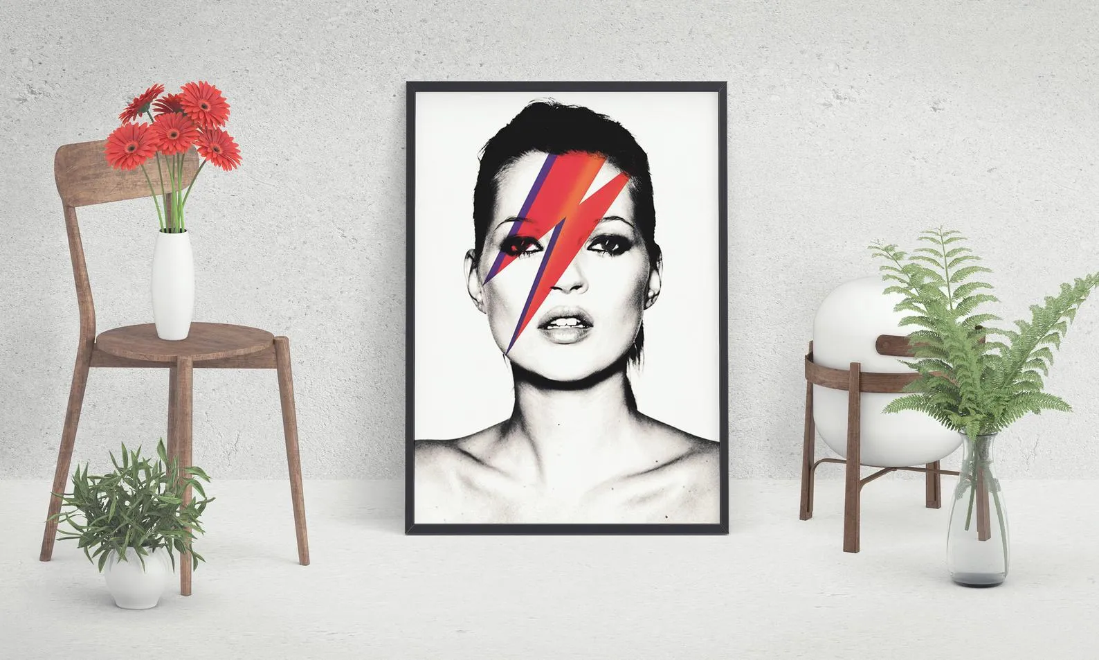 Kate Moss Poster, Custom Print, Model Poster, Custom Black And White Poster, Home Decor, Wall Hangings, Kate Moss Fashion Photography