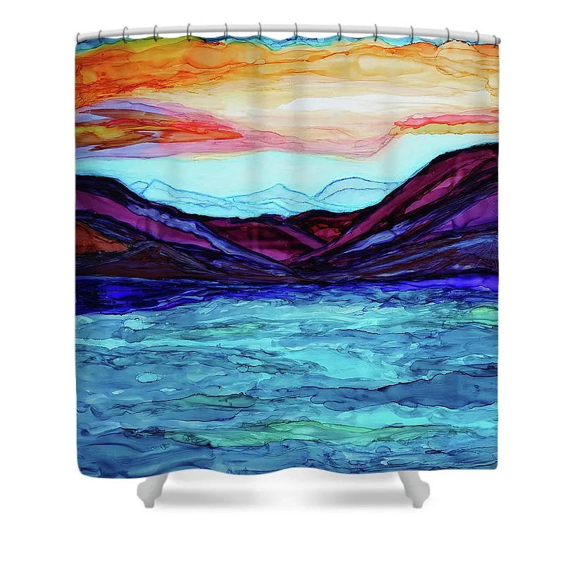 Lake Lure 2 - Shower Curtain