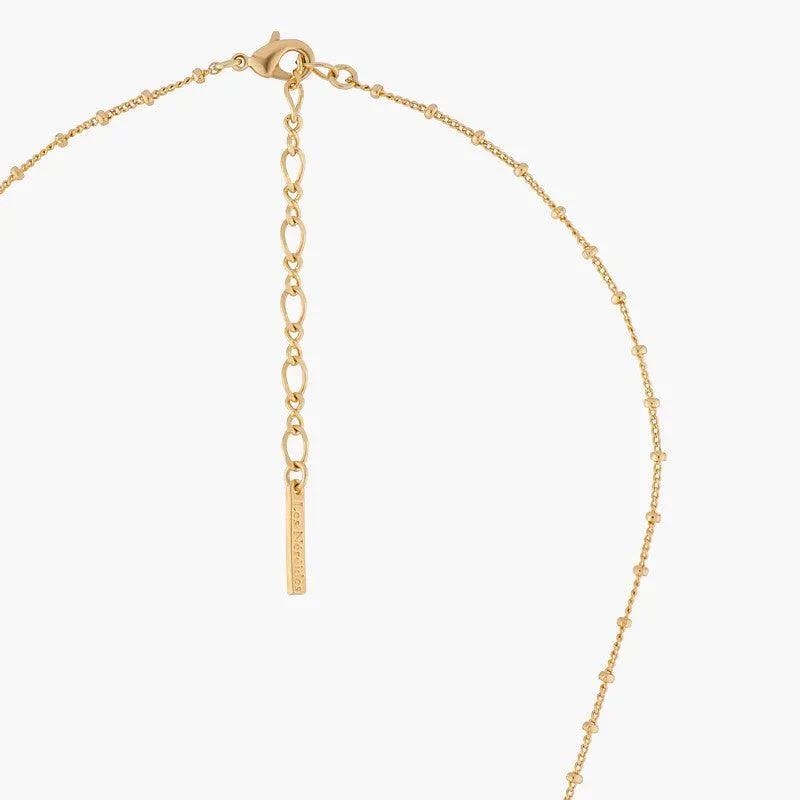 LES NÉRÉIDES Lemon And Flower Pendant Necklace