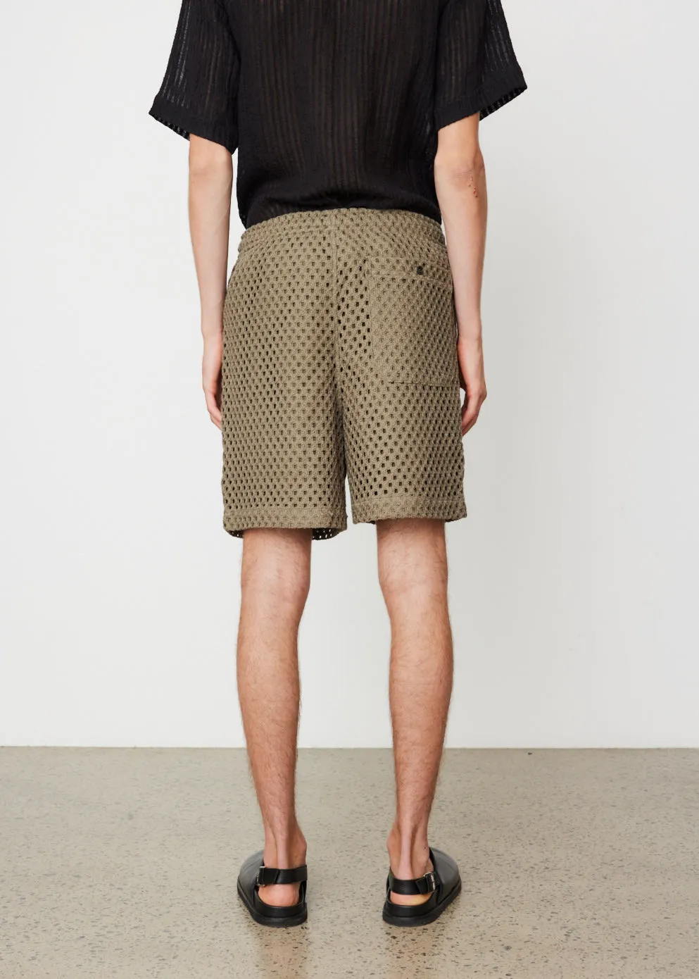 Long Macrame Shorts