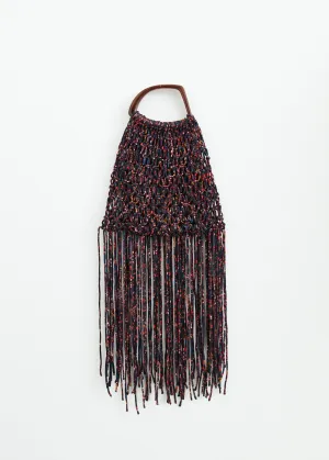 Macrame Tote with Resin Handles