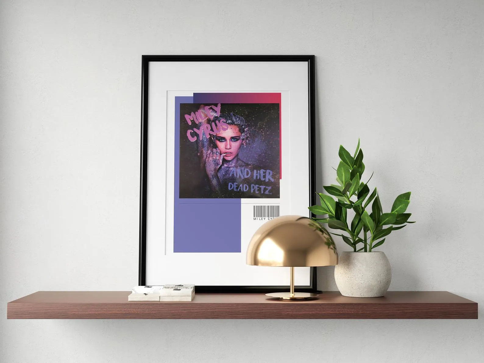 Miley Cyrus Poster, Custom Music Print, Music Poster, Custom Poster, Home Decor, Wall Hangings, Miley Canvas
