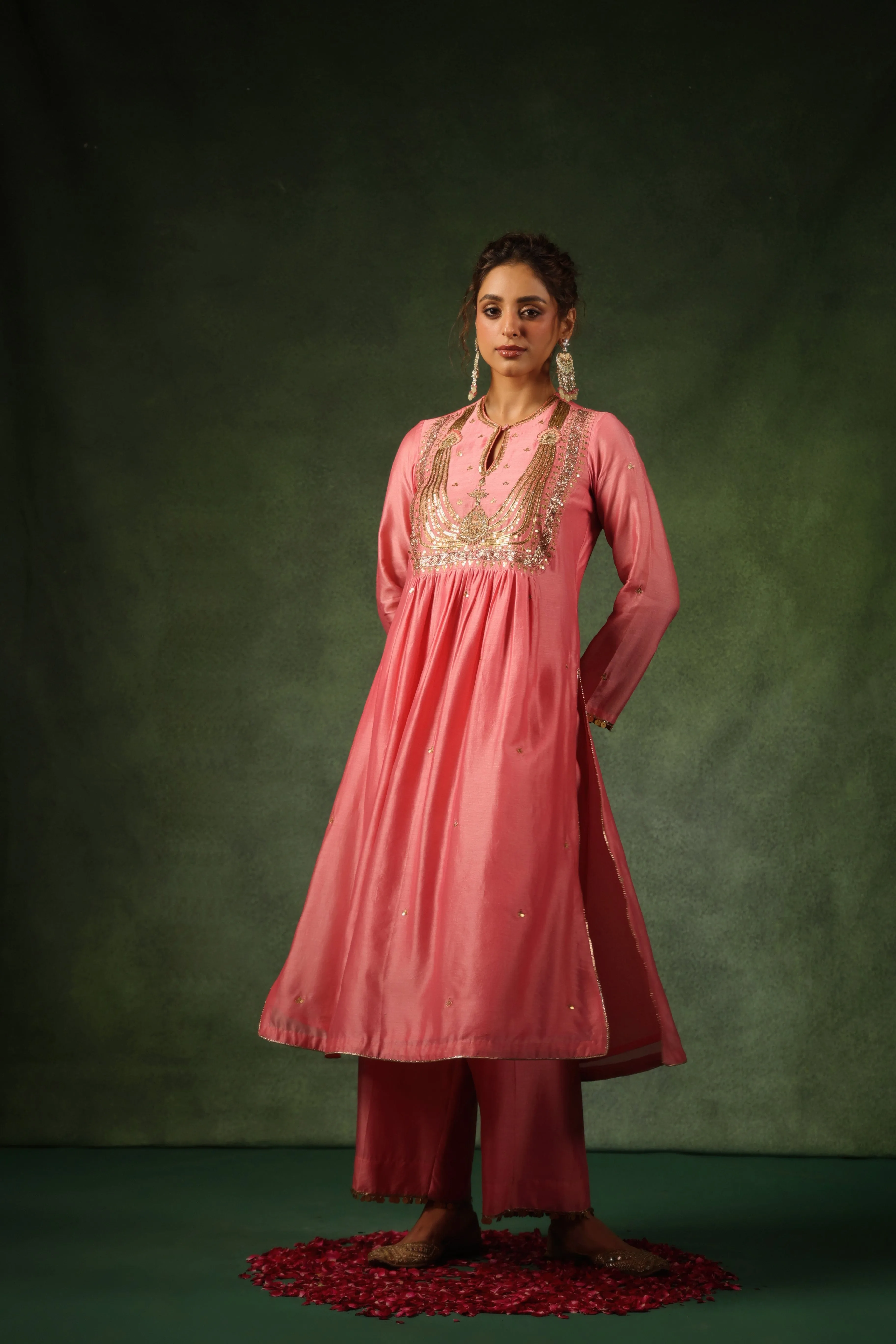 Pakeezah Jadau Joda Gulaabi