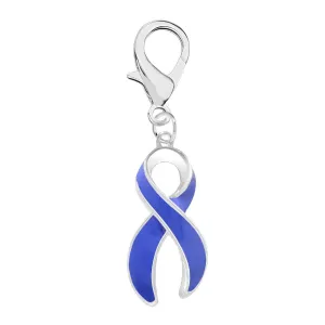 Periwinkle Ribbon Hanging Charms