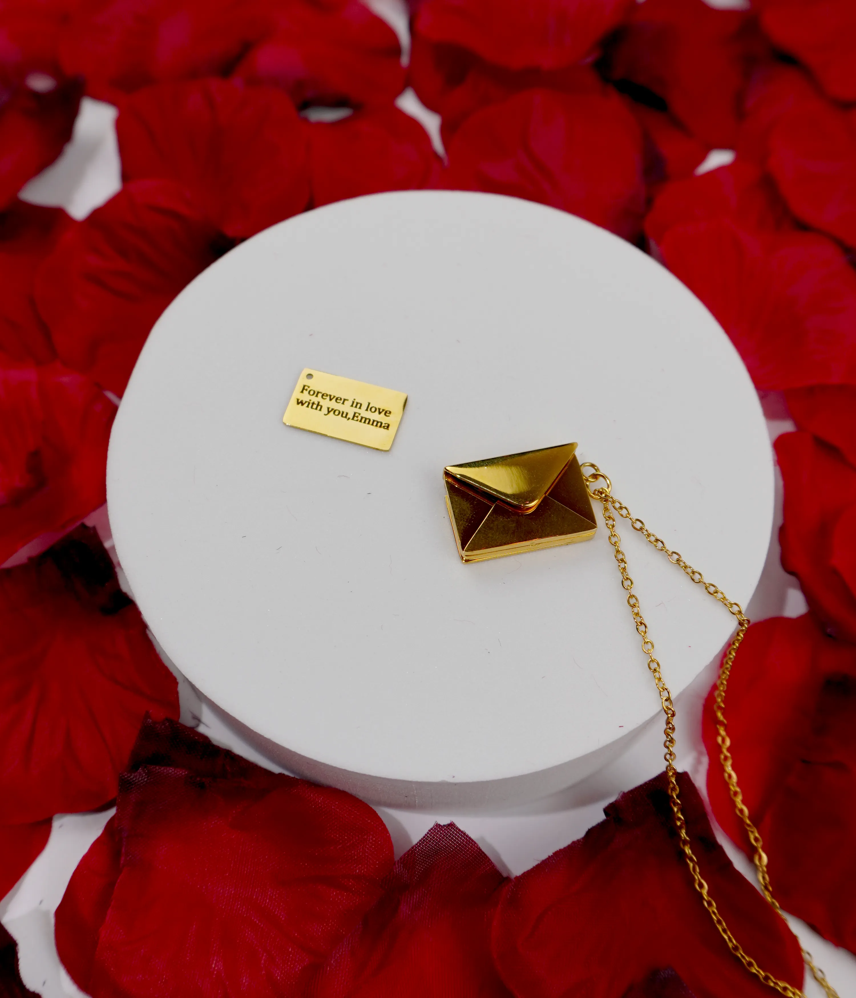 Personalized Love Letter Necklace