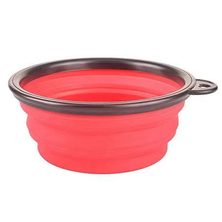 Pet's Foldable Portable Colorful Bowls