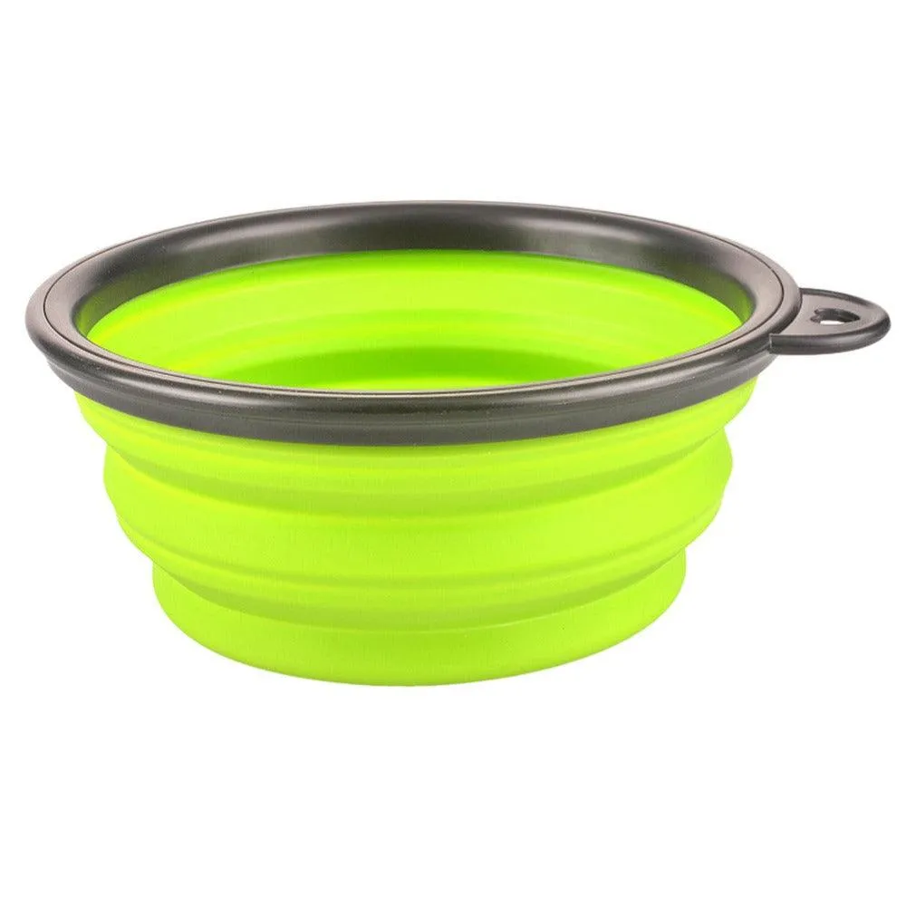 Pet's Foldable Portable Colorful Bowls