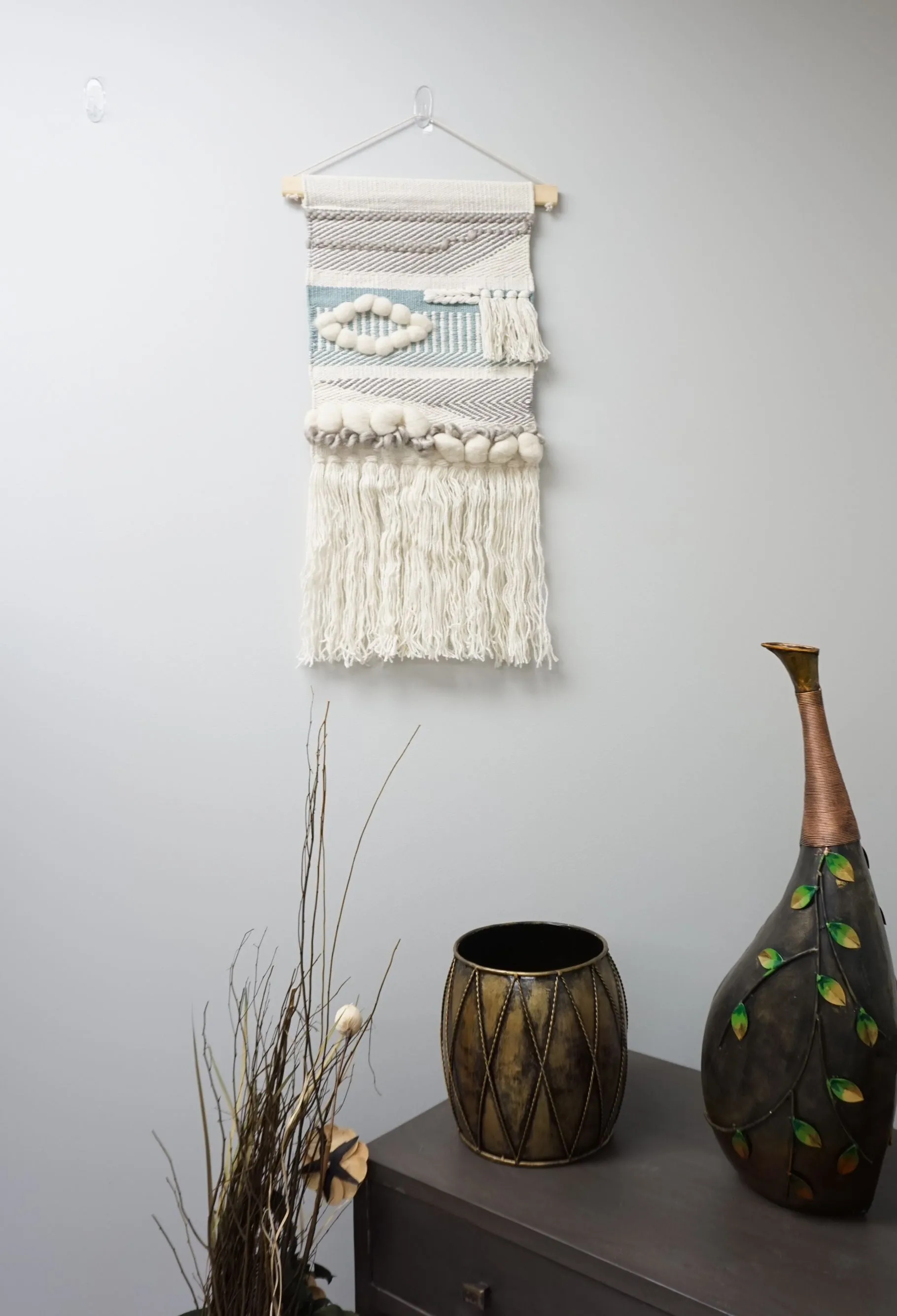 Silvered Wall Hanging
