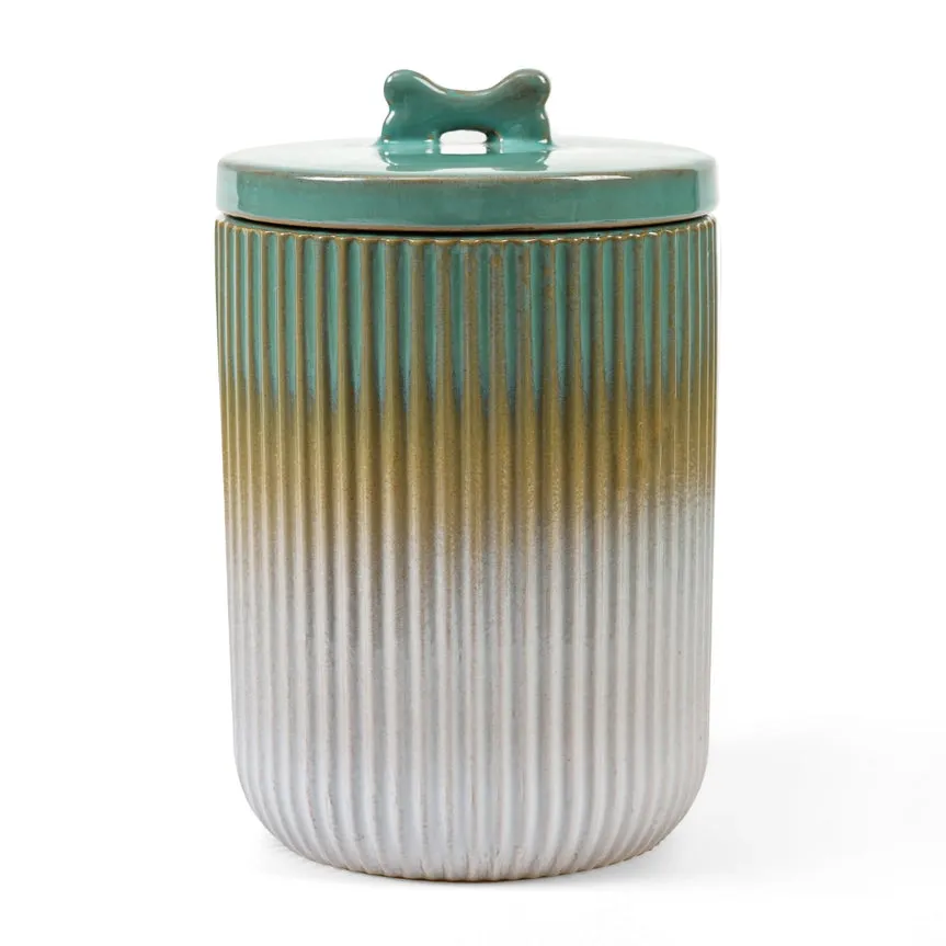 Skandi Treat Canister in Green