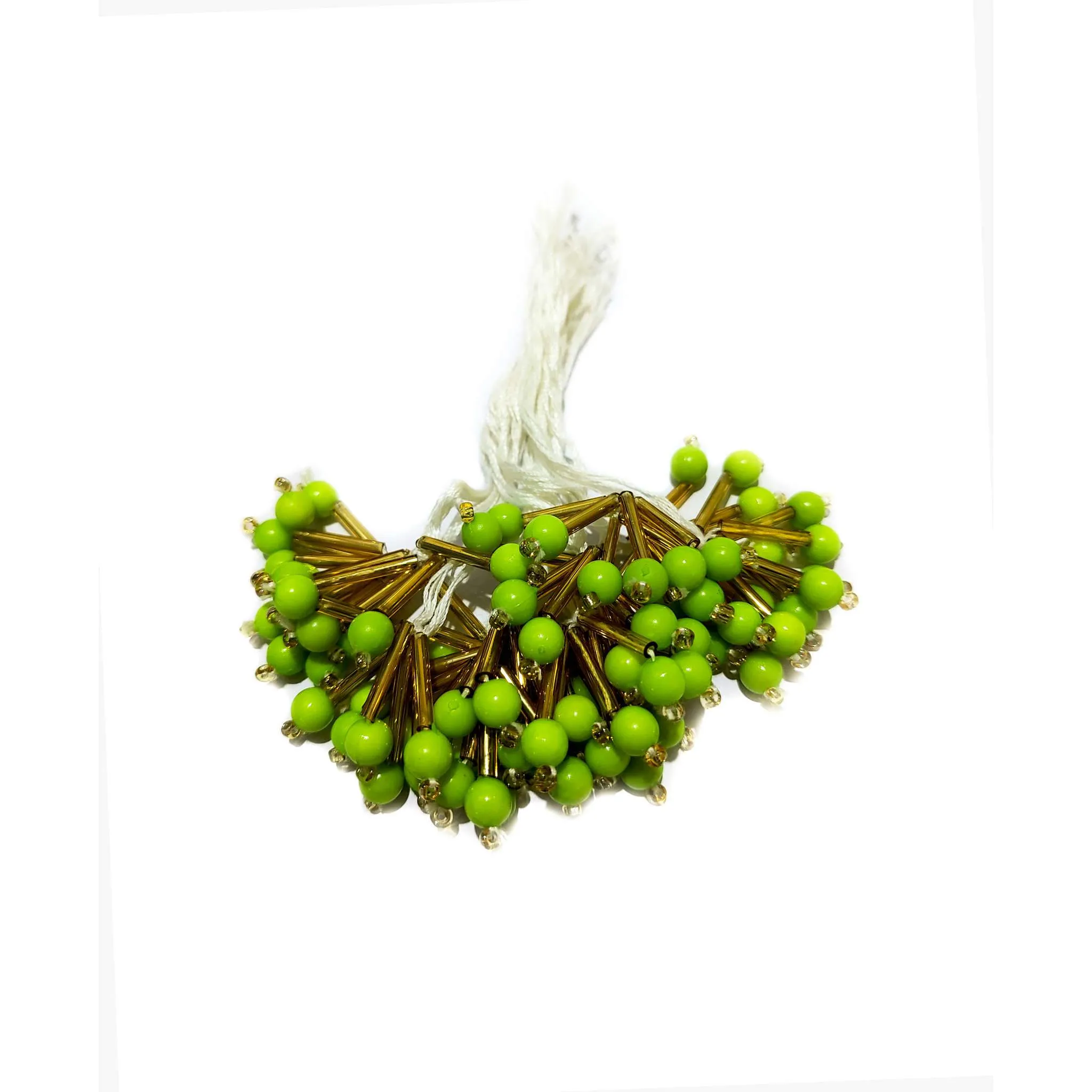 Tubelight with Beads Handmade multi purpose DIY Craft or Jewelry Fringe Tassel - 11801