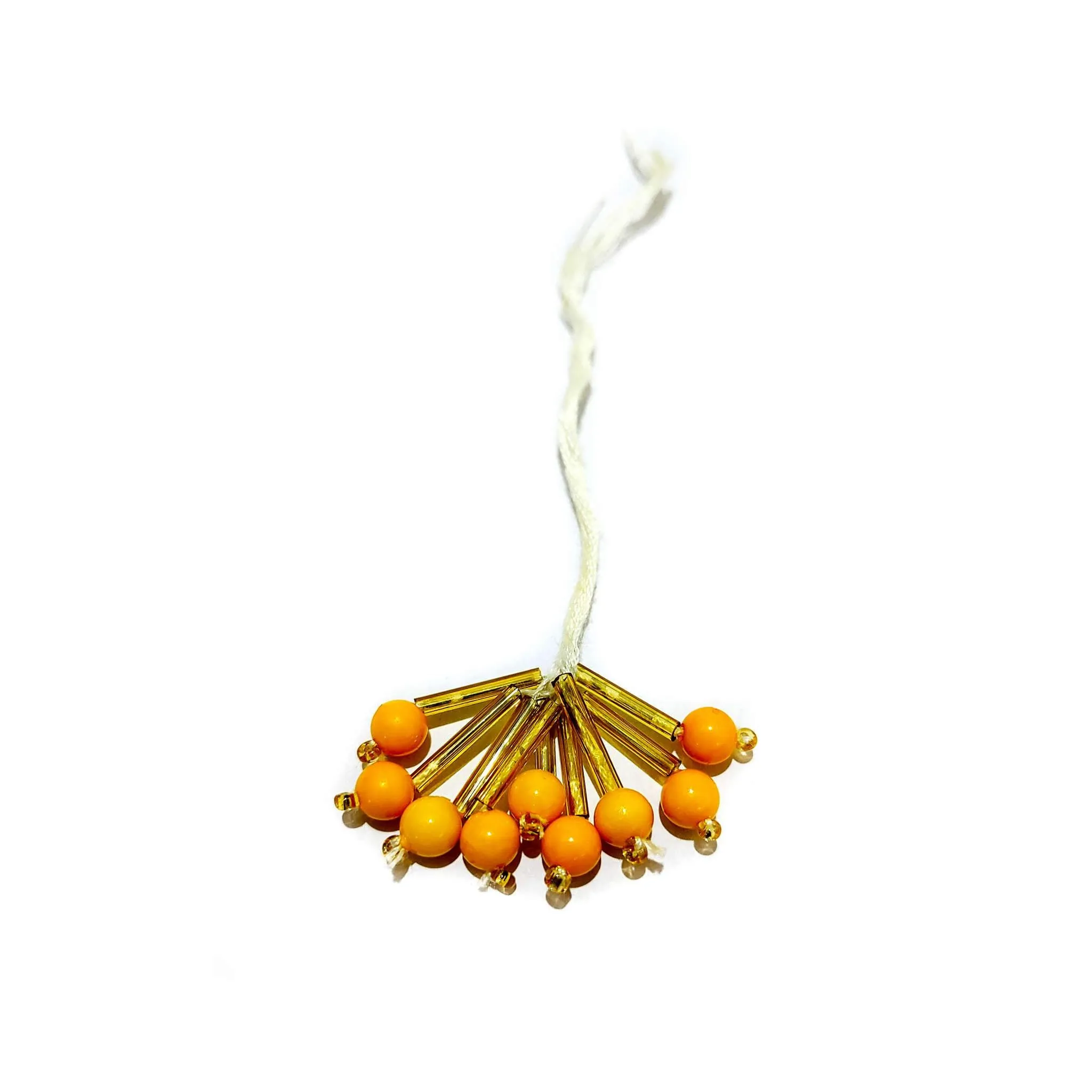 Tubelight with Beads Handmade multi purpose DIY Craft or Jewelry Fringe Tassel - 11801