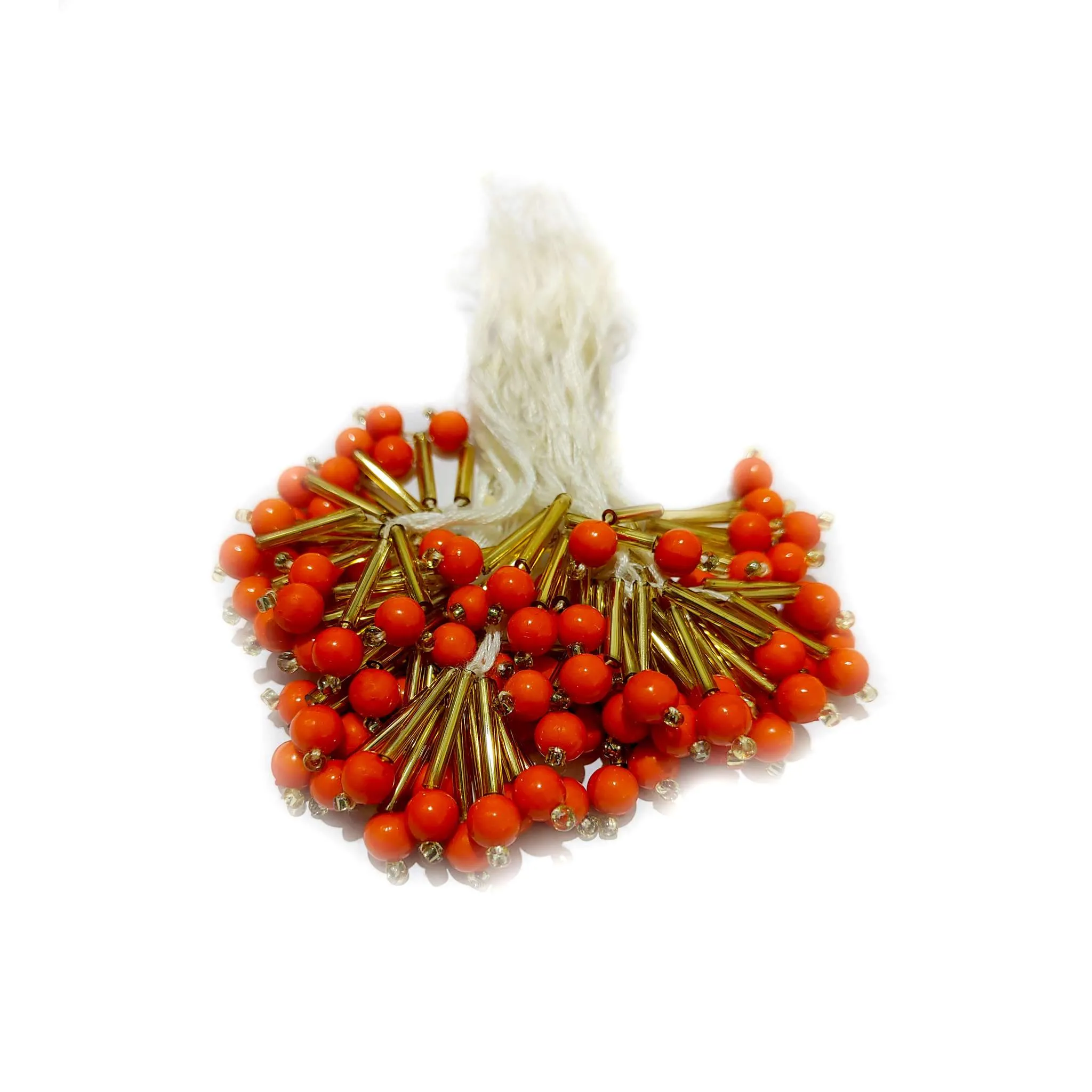 Tubelight with Beads Handmade multi purpose DIY Craft or Jewelry Fringe Tassel - 11801