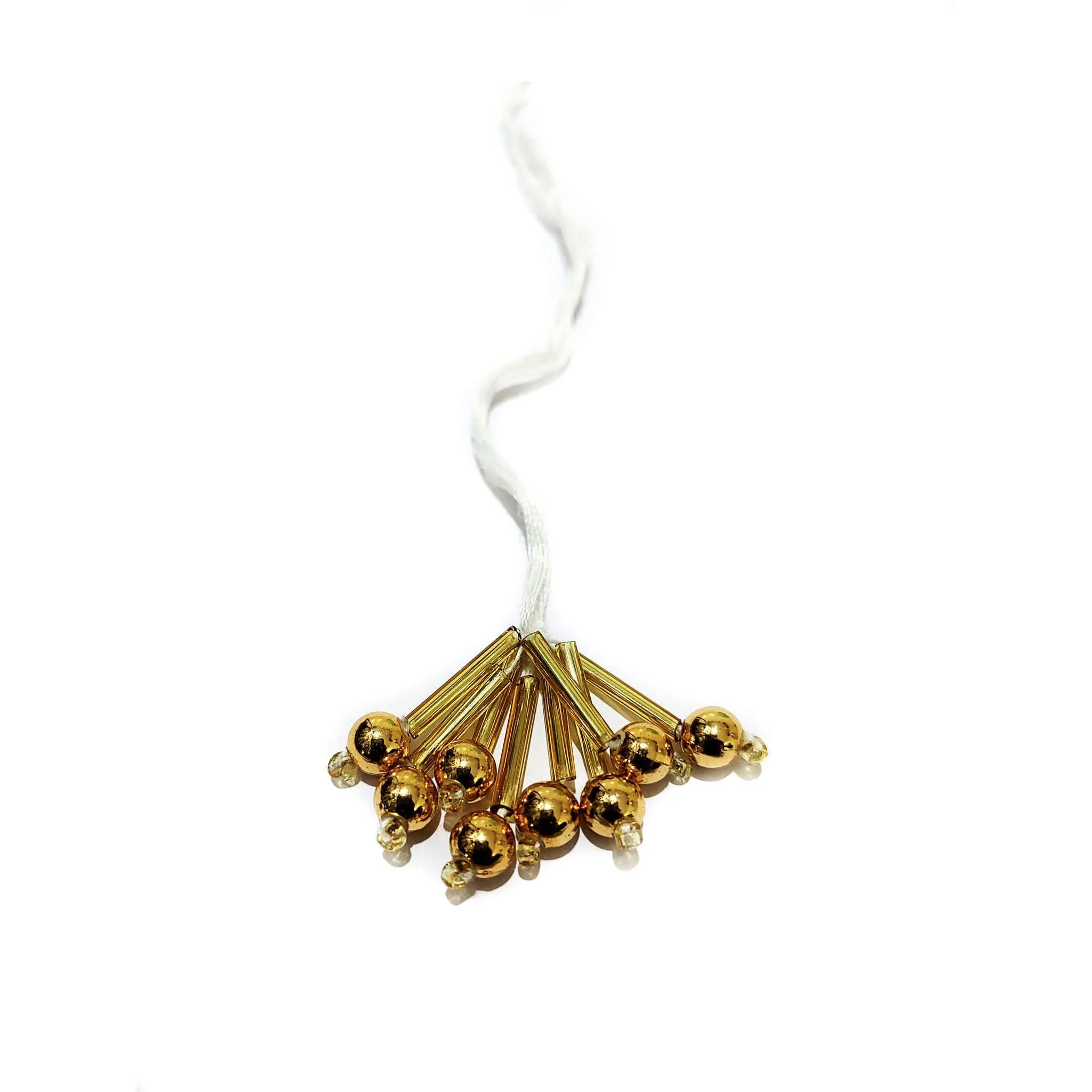 Tubelight with Beads Handmade multi purpose DIY Craft or Jewelry Fringe Tassel - 11801