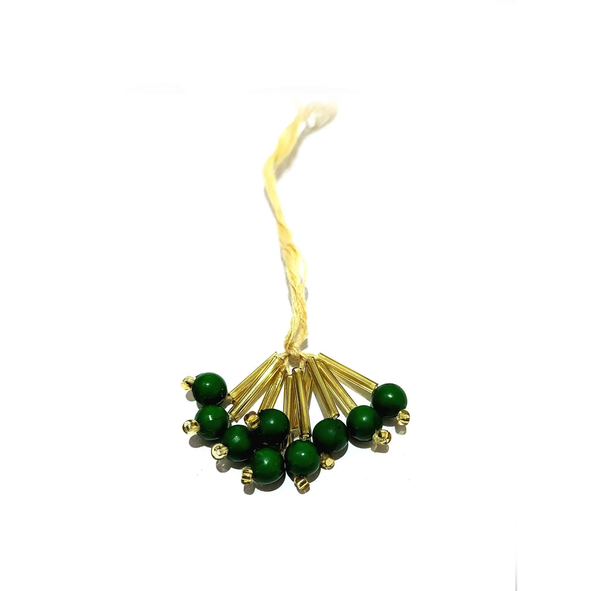 Tubelight with Beads Handmade multi purpose DIY Craft or Jewelry Fringe Tassel - 11801
